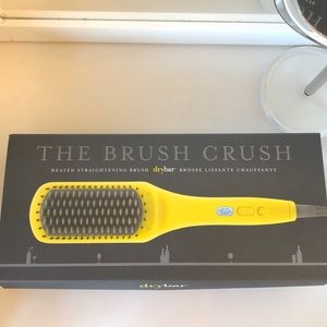 dry bar brush crush heated straightening brush